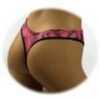 Webers Camo Leather Goods Naked North Pink Thong Sm 46552