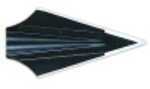 THUNDERVALLEY ARCHERY Magnus Classic Series 2 Blade Glue-On Broadhead BH 100 Grain 6/pk. 49625