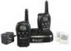 Midland Radios LXT500VP3 2 Way w/Batteries & Charger 22 Chl 24mile Black 2/pk. 58192