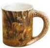 Wild Wings Sculpted Mugs - Rustic Retreat Whitetail 16oz. Model: 8955712065