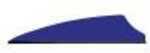 Q2i Archery / Quadel Industries Fusion X-II Vanes Blue 2.1 in. 100 pk. Model: Q2i5042