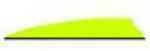 Q2i Archery / Quadel Industries Fusion X-II Vanes Neon Yellow 3 in. 100 pk. Model: Q2i7046