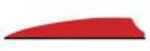 Q2i Archery / Quadel Industries Fusion X-II Vanes Red 3 in. 100 pk. Model: Q2i7047