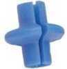 Pine Ridge Archery Products Kisser Button Slotted Blue 1 pk. Model: 2774