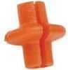 Pine Ridge Archery Products Kisser Button Slotted Orange 1 pk. Model: 2778