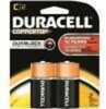 Duracell Coppertop Battery C 2 pk. Model: 041333214016