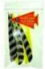 Trueflight Mfg Comp Inc Feather Combo Pack Barred/Chartreuse 5in. LW Shield Cut Model: 21937