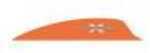 Vanetec Inc. Swift Flo Orange 1.875 in. 100 pk. Model: SW1875-05-100