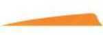 Gateway Feather Shield Cut Feathers Flo Orange 4 in. RW 100 Pk. Model: 400RSSFO-100