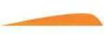 Gateway Parabolic Feathers Orange 4 in. RW 12 pk. Model: 400RPSFO-12