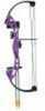 Bear Archery Brave Bow Set Purple 13.5-19 in. 15-25lbs. RH Model: AYS3000PL