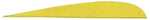 Gateway Parabolic Feathers Neon Yellow 4 in. RW 100 pk. Model: 400RPSFY-100