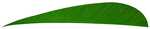 Trueflight Parabolic Feathers Green 4 in. RW 100 pk. Model: 11506