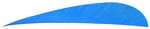 Trueflight Parabolic Feathers Blue 4 in. LW 100 pk. Model: 1507