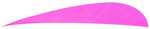 Trueflight Parabolic Feathers Pink 4 in. LW 100 pk. Model: 01502