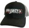 Assassin Mesh Back Hat Bloodtrail Black/Charcoal OSFA Model: HATBLKCHLARCHMESH