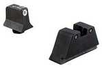 Trijicon 3 Dot Supp NS GLK White/Black GL204-C-600695