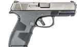 Mossberg MC-2C 9mm Semi-Auto Pistol 3.9" Barrel 2-10Rd Mags Adjustable White 3-Dot Sights Black Polymer Finish