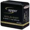 6.5mm .264 Diameter 140 Grain Speer Gold Dot Rifle Bullets 50 Count