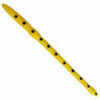 Creme Lure Co / Knight Scoundrel Worm 12 per bag 6in Yellow Black Dots Md#: 165-99