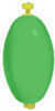 Comal Floats Oval Weighted Rattle Snap 2 1/2in Green 50/pack WOSR250G