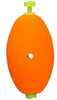Comal Oval Rattle Snap Float 2.5" Orange Weighted 50 Per Bag