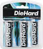 Die Hard Alkaline Batteries D-Cell 4pk Model: 41-1183