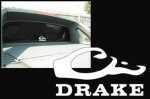 Drake Waterfowl Window Decals Pink DW80220-PNK