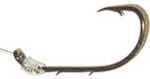 Eagle Claw Fishing Tackle Snelled Hook Bronze Baitholder 24/ctn 139-4