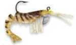 Egret Vudu Shrimp 3In 2Pk Clear Gold Flk Black Str Model: E-VS35-14-46