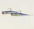 H&H Lure H&H Glass Minnow Double Rig 1/8Oz All American Shad Model: GMDR18-207