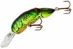 Rebel Deep Teeny Wee Crawfish 1 1/2In 1/9Oz Chartreuse/Green Back