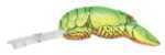 Pradco Lures Rebel Wee Crawfish 2in 1/5oz Chartreuse/Green Back F7634