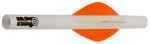 NAP Quikfletch w/Twister Vanes White/Orange 6 pk. Model: 60-637