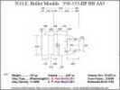 Bullet Mold 2 Cavity Aluminum .358 caliber Bevel Base 155 Grains with Truncated Cone profile type. heavy