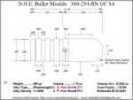 Bullet Mold 4 Cavity Aluminum .360 caliber GasCheck and Plain Base 294 Grains with Round Nose profile type. Designed