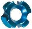 October Moutain String Love Tri-View Ultra_Light Peep Aluminum 1/8'' Blue 45397