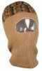Outdoor Cap Knit Mask Camo/Orange Reversible 1-Size KR550