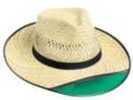 Outdoor Cap Straw Hat 1-Size W/Tinted Green Visor Md#: LD-902EX Per 12