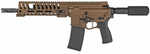 Patriot Ordnance Factory P415 Edge Semi-Auto AR Style Pistol 300 Blackout 10.5" Barrel 1-30 Rd Mag Burnt Bronze Cerakote Finish Standard Tube Ambidextrous Safety Selector 9" M-LOK Handguard Single Stage 4.5lb Drop-In Trigger 5 Positio