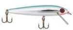 Rebel REB Minnow 1/4 3.5" SIL/Blue Slick