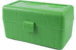 MTM Ammunition Box 50 Round Flip-Top 243 308 Win 220 Swift Green RM-50-10