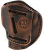 1791 3 Way Holster Size OWB Belt Fits Slim 3"-4" Pistols Matte Finish Vintage Leather Right Hand 3WH-1-VTG-A