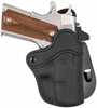 1791 Pdh2.3 Optic Ready Owb Paddle Holster Fits Large Frame Railed Pistols Matte Finish Stealth Black Leathe