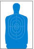 Action Target B-27S Standard Full Size Blue Silhouette 24"x45" 100 Per Box B-27SBLUE-100