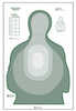 Action Target Us Dept. Of The Treasury Transitional Target Ii Green And White 24.5" X 40" 100 Per Box Ltr-ii Green-100