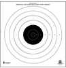 Action Target SR-1 100-Yard Military Bulls-Eye Heavy Tagboard Paper Black 21"x21" Per Box SR-1-100