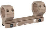 American Defense Mfg. AD-Delta Scope Mount 30MM Flat Dark Earth Titanium Lever AD-DELTA-30-STD-FDE-TL