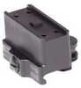 American Defense Mfg. Mount Fits Aimpoint Micro T-1 Quick Release Lower 1/3 Co-Witness Black AD-T1-11-STD