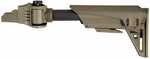 ATI Outdoors Strikeforce TactLite Stock Flat Dark Earth Side Folder Stock Pistol Grip Forend 